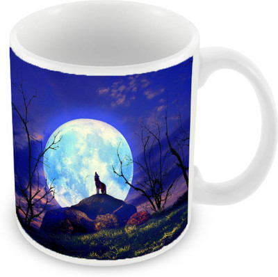 

Sleep Nature's SN-MG-1537 Ceramic Mug(350 ml), Blue