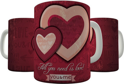 

Shaildha Valentine_2014_015 Ceramic Mug(350 ml), Multicolor