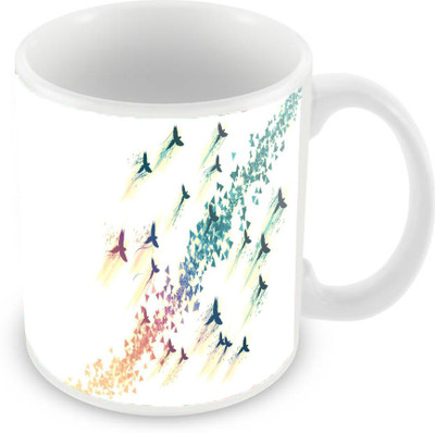 

Sleep Nature's SN-MG-734 Ceramic Mug(350 ml), White