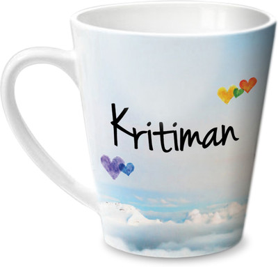 

Hot Muggs Simply Love You Kritiman Conical Ceramic Mug(350 ml)