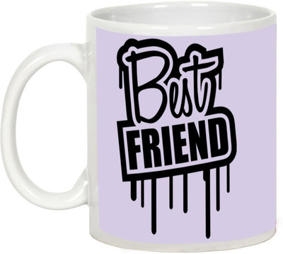 

AllUPrints Friendship Day Gifts - Best Friends Are Just Amazing Ceramic Mug(325 ml), White