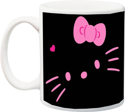 

ME&YOU Special Gift fot girlfriend/wife/wifey/lover/love;Cute hd printed Ceramic Mug(325 ml), Multicolor