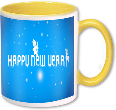 

Heyworlds new year gifts 0049 Ceramic Mug(325 ml), Multicolor