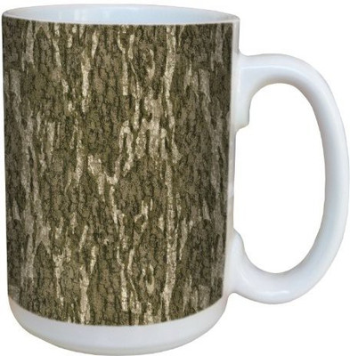 

Tree-Free Greetings Greetings 79610 Bottomland Pattern by Mossy Oak Camo 15-Ounce Ceramic with Full-Sized Handle, Multicolored Ceramic Mug(60 ml), Multicolor