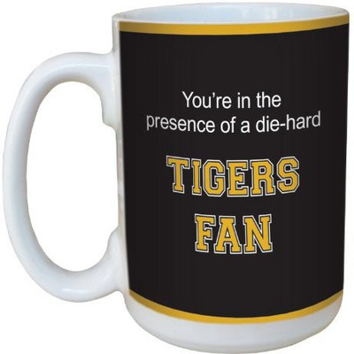 

Tree-Free Greetings Greetings lm44496 Tigers College Football Fan Ceramic with Full-Sized Handle, 15-Ounce Ceramic Mug(60 ml), Multicolor