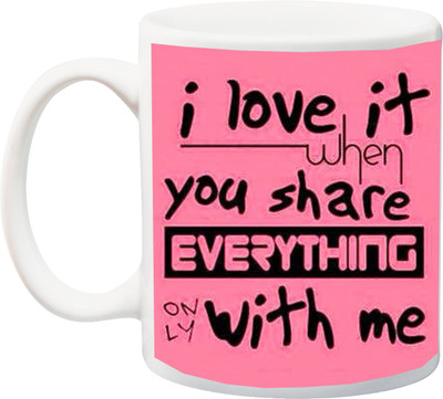 

ME&YOU Gift for Boy/Girl Ceramic Mug(325 ml), Multicolor