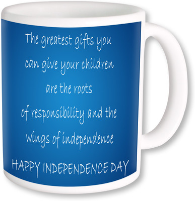 

PhotogiftsIndia Happy Indepence Day 019 Ceramic Mug(325 ml), Multicolor