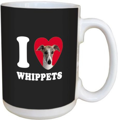 

Tree Free Free Greetings LM45141 I Heart Whippets Ceramic with Full-Sized Handle, 15-Ounce Ceramic Mug(60 ml), Multicolor