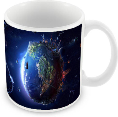 

Sleep Nature's SN-MG-667 Ceramic Mug(350 ml), Multicolor
