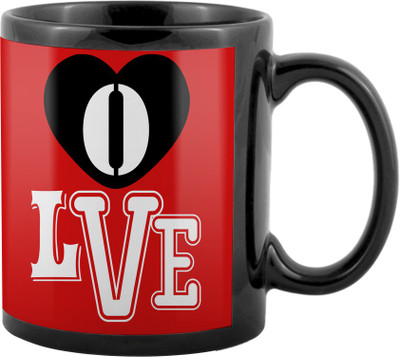 

SKY TRENDS Valentine Gifts For Special Girlfriend,Boyfriend,Wife,Husband,design 171 Ceramic Mug(325 ml), Black