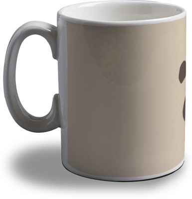 

Artifa Happy Bear Porcelain, Ceramic Mug(350 ml), Multicolor