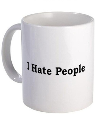 

Exoctic Silver Quoteds ooooo131 Ceramic Mug(300 ml), White