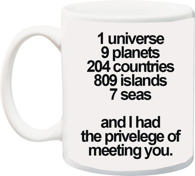 

ME&YOU Gift for Valentine's Day, Anniversary for Husband/Wife,Boyfriend/Girlfriend Ceramic Mug(325 ml), Multicolor