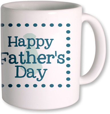 

PhotogiftsIndia Happy Fathers Day 162 Ceramic Mug(350 ml), White