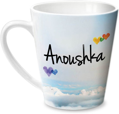

Hot Muggs Simply Love You Anoushka Conical Ceramic Mug(350 ml)
