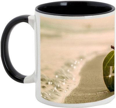 

AllUPrints Boyfriend/Girlfriend Gifts - Love You Forever Ceramic Mug(325 ml), Black