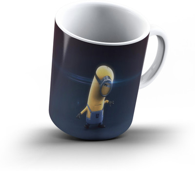 

Ucard Minion Dance Move983 Bone China, Ceramic, Porcelain Mug(325 ml), Multicolor