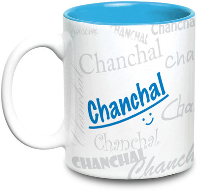 

Hot Muggs Me Graffiti - Chanchal Ceramic Mug(315 ml), Multicolor