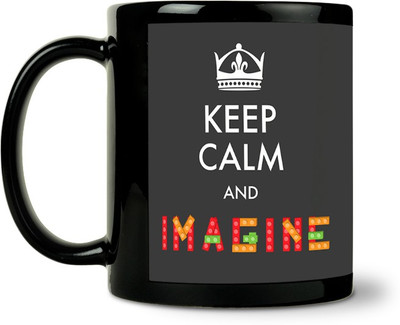 45% OFF on ShopMantra Keep Calm & Imagine Ceramic Mug(300 ml) 45% OFF on ShopMantra Keep Calm & Imagine Ceramic Mug(300 ml)