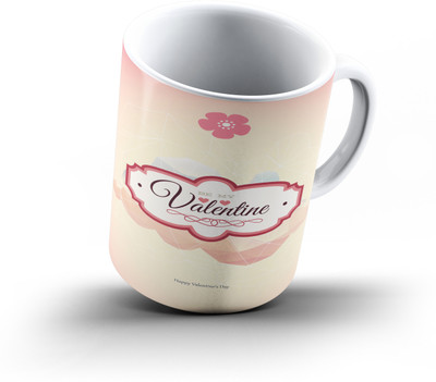 

Ucard Valentines Day Love546 Bone China, Ceramic, Porcelain Mug(325 ml)