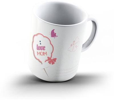

Ucard Mothers Day438 Bone China, Ceramic, Porcelain Mug(325 ml), Multicolor