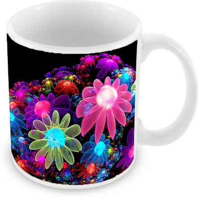 

Sleep Nature's SN-MG-912 Ceramic Mug(350 ml), Multicolor