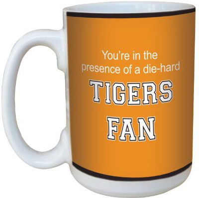 

Tree-Free Greetings Greetings lm44851 Tigers College Basketball Ceramic with Full-Sized Handle, 15-Ounce Ceramic Mug(60 ml), Multicolor