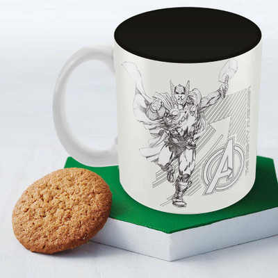 

Posterboy The mighty Avenger Officially Licensed Ceramic Mug(350 ml), Multicolor