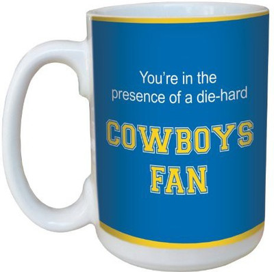 

Tree-Free Greetings Greetings lm44484 Cowboys College Football Fan Ceramic with Full-Sized Handle, 15-Ounce Ceramic Mug(60 ml), Multicolor