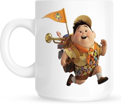 

HuppmeGift Russell7 White Ceramic Mug(350 ml)