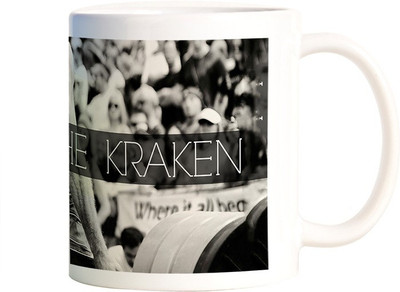 

Rangeele Inkers Release The Kraken Ceramic Mug(300 ml), Multicolor