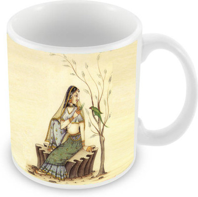 

Sleep Nature's SN-MG-2085 Ceramic Mug(350 ml), Multicolor
