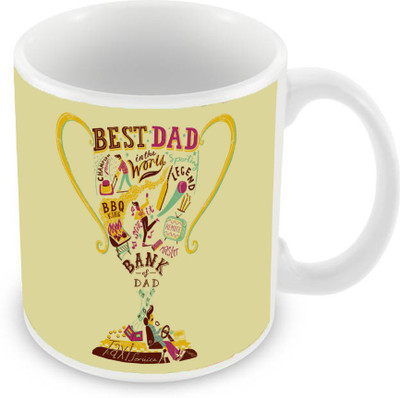 

Sleep Nature's SN-MG-1100 Ceramic Mug(350 ml), Yellow