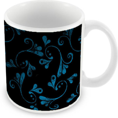 

Sleep Nature's SN-MG-2187 Ceramic Mug(350 ml), Black