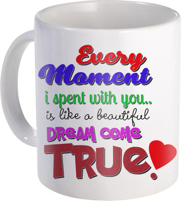 

SKY TRENDS Can't Help Falling in Love mug Best Gift for Valentine's Day, Her, Girlfriend,boy friend,husband, Wife,Birthday, Anniversary,Christmas or Any Holidays Design 024 Ceramic Mug(320 ml), Blue;white