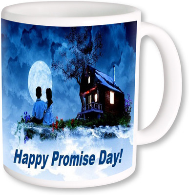 

PhotogiftsIndia Happy Promise Day Ceramic Mug(325 ml)