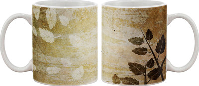 

Artifa Autumn Vintage Design Porcelain, Ceramic Mug(350 ml), Multicolor