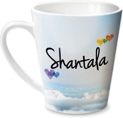 

Hot Muggs Simply Love You Shantala Conical Ceramic Mug(350 ml)
