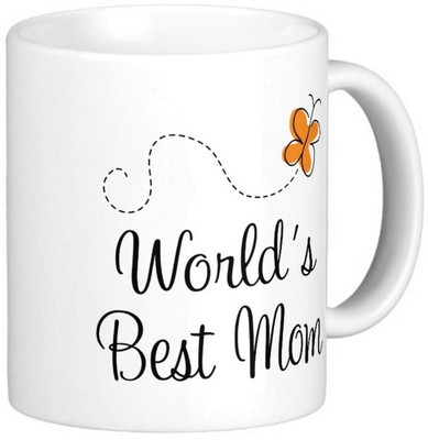 

Exoctic Silver Mom Maa Mother Series 003 Ceramic Mug(300 ml), Multicolor