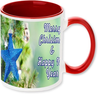 

Heyworlds new year and christmas gifts 003 Ceramic Mug(325 ml), Multicolor