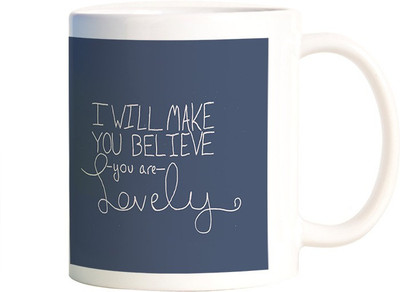 

Rangeele Inkers make you Believe twenty one pilots Ceramic Mug(300 ml), Multicolor