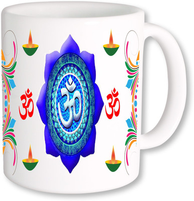 

PhotogiftsIndia Happy Diwali And Deepawali 042 Ceramic Mug(325 ml), Multicolor