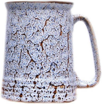 

Indeasia Srijan ISC015 Ceramic Mug(350 ml), White