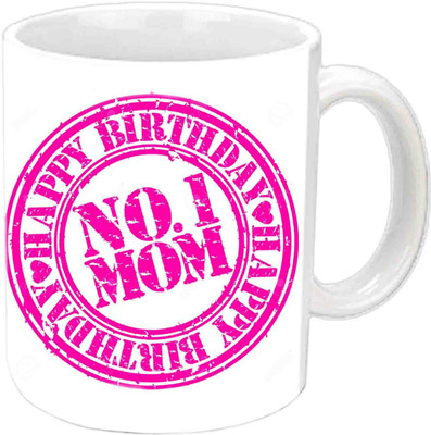 

Raj Laxmi B'day Gift For Mummy White Ceramic Mug(3.5 ml)