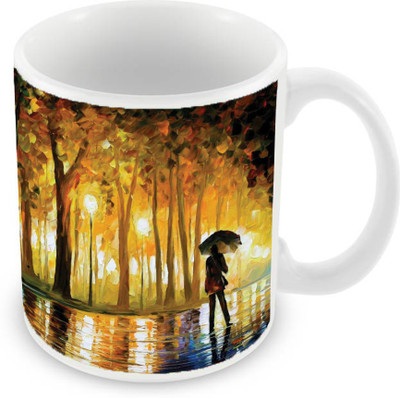 

Sleep Nature's SN-MG-1859 Ceramic Mug(350 ml), Multicolor