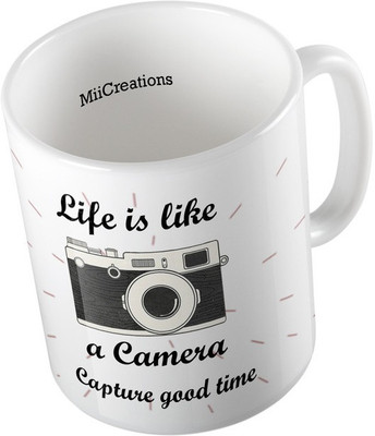 

MiiCreations MUG-W-00001 Ceramic Mug(325 ml), Multicolor