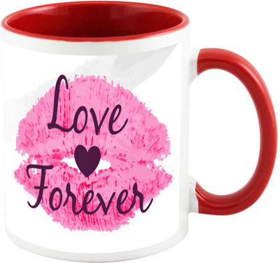 

AllUPrints Be My Life My Love Red Ceramic Mug(325 ml)