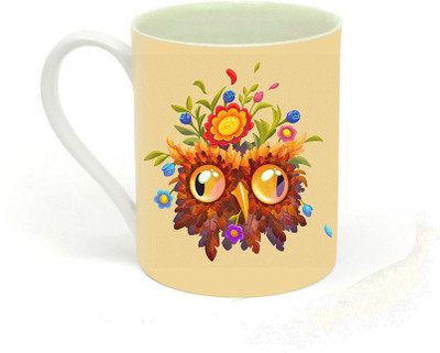 

Sowing Happiness PSMUG245 Ceramic Mug(350 ml), White