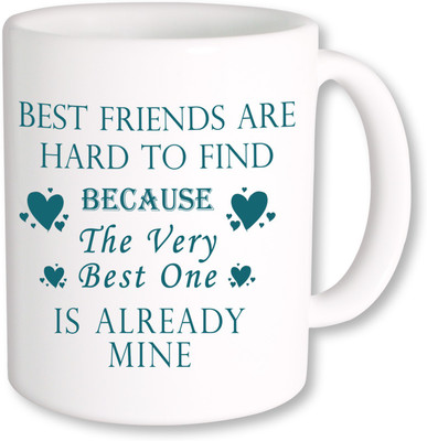 

PhotogiftsIndia Best Friend 04 Ceramic Mug(325 ml), Multicolor
