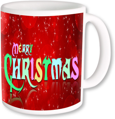 

PhotogiftsIndia Merry Christmas 017 Ceramic Mug(325 ml), Multicolor